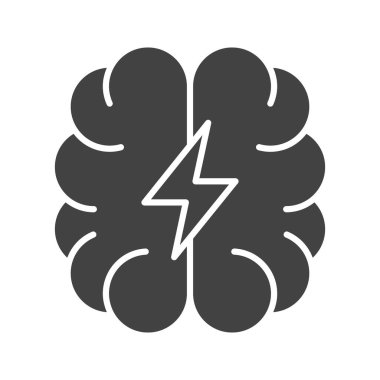 Beyin fırtınası ikon vektör görüntüsü. Mobil uygulama web uygulaması ve yazdırma ortamı için uygundur.