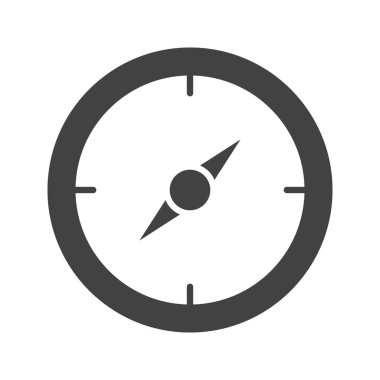 Pusula simgesi vektör görüntüsü. Mobil uygulama web uygulaması ve yazdırma ortamı için uygundur.