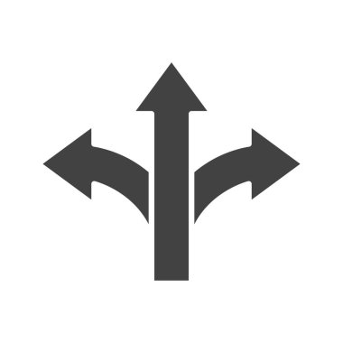 Yönlendirme simgesi vektör görüntüsü. Mobil uygulama web uygulaması ve yazdırma ortamı için uygundur.