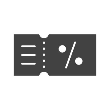 İndirimli simge vektör resmi. Mobil uygulama web uygulaması ve yazdırma ortamı için uygundur.