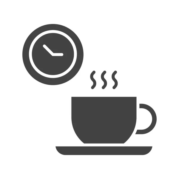 Εικόνα Διάνυσμα Εικονιδίου Διάλειμμα Καφέ Κατάλληλο Για Mobile Application Web — Διανυσματικό Αρχείο