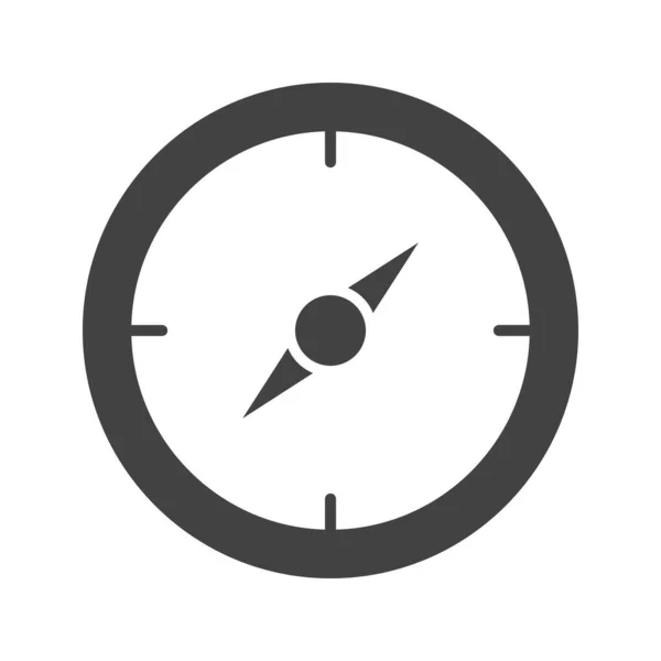 Kompass Ikon Vektor Bild Lämplig För Mobil Applikation Webbapplikation Och — Stock vektor