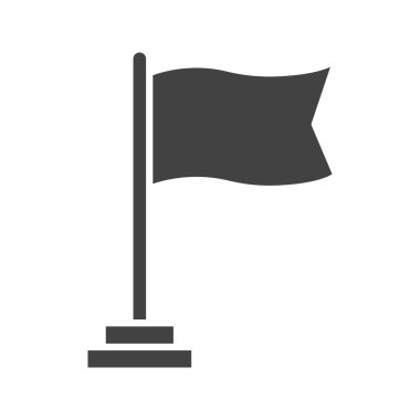 Flag icon vector image. Suitable for mobile application web application and print media. clipart