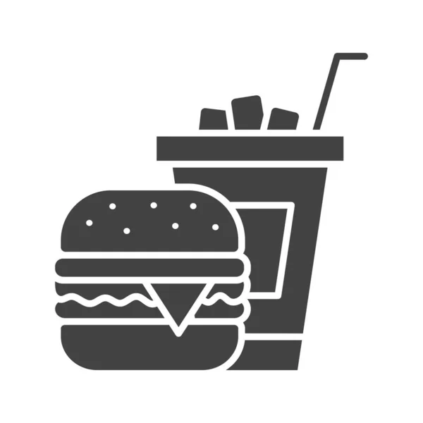 Fast Food Icoon Vectorafbeelding Geschikt Voor Mobiele Applicatie Webapplicatie Printmedia — Stockvector