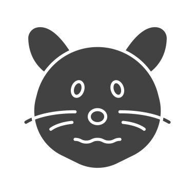 Hamster ikon vektör görüntüsü. Mobil uygulama web uygulaması ve yazdırma ortamı için uygundur.