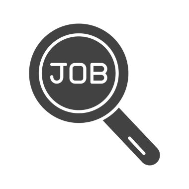 Görev Arama simgesi vektör görüntüsü. Mobil uygulama web uygulaması ve yazdırma ortamı için uygundur.