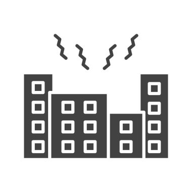 Gürültü simgesi vektör görüntüsü. Mobil uygulama web uygulaması ve yazdırma ortamı için uygundur.