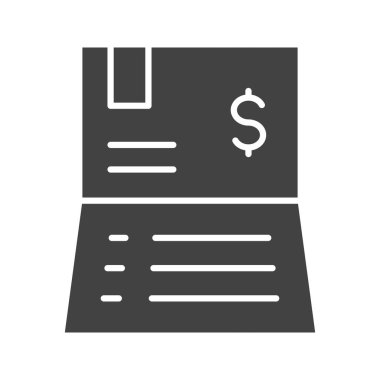 Giriş kitabı simgesi vektör görüntüsü. Mobil uygulama web uygulaması ve yazdırma ortamı için uygundur.