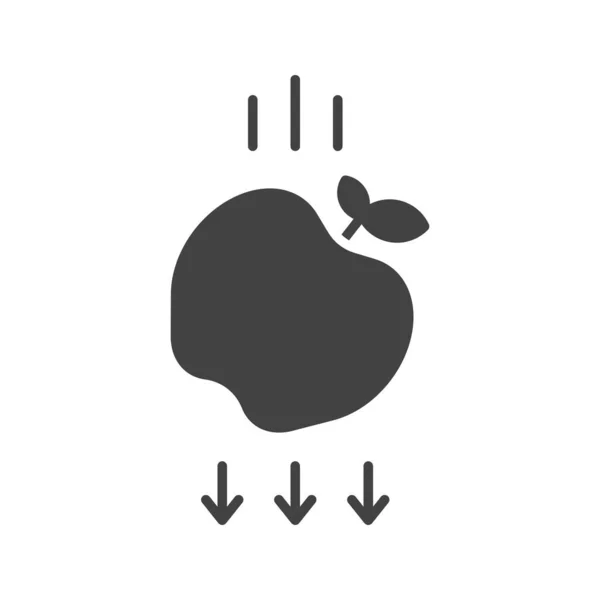 Gravitations Symbolvektorbild Geeignet Für Mobile Applikationen Und Printmedien — Stockvektor
