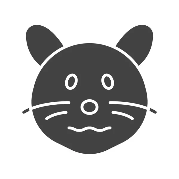 Hamster Ikon Vektor Bild Lämplig För Mobil Applikation Webbapplikation Och — Stock vektor