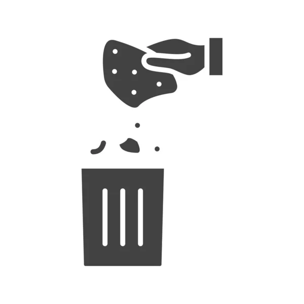 Litter Icon Vektorbild Geeignet Für Mobile Applikationen Und Printmedien — Stockvektor