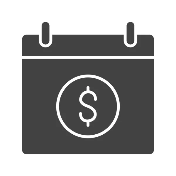 Imagem Vetorial Ícone Pay Day Adequado Para Aplicativos Móveis Aplicação — Vetor de Stock