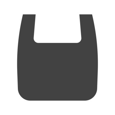 Plastik Torba simgesi vektör görüntüsü. Mobil uygulama web uygulaması ve yazdırma ortamı için uygundur.