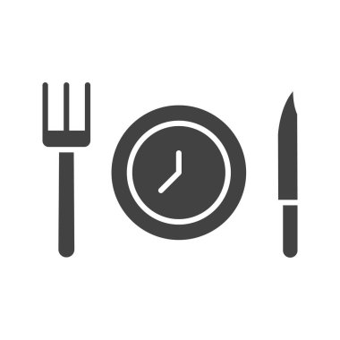 Simge vektör görüntüsünü dinlendir. Mobil uygulama web uygulaması ve yazdırma ortamı için uygundur.