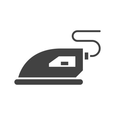 Buharlı Demir ikon vektör görüntüsü. Mobil uygulama web uygulaması ve yazdırma ortamı için uygundur.