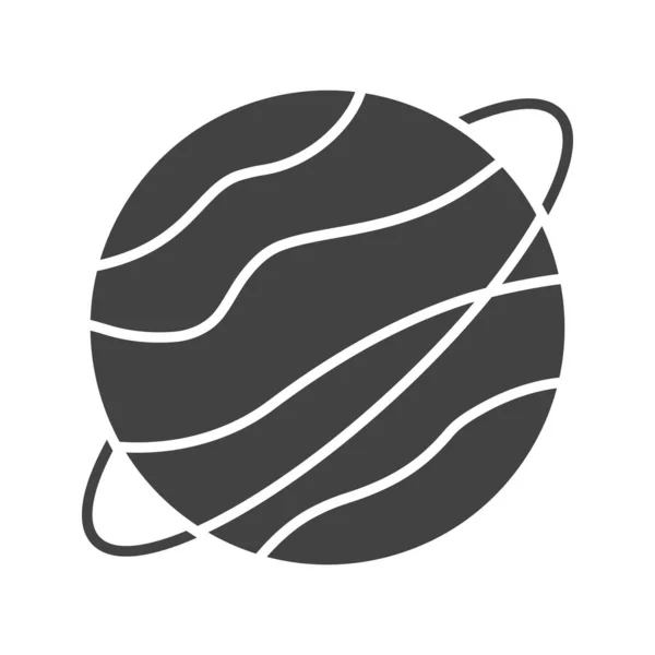 Planet Ikon Vektor Bild Lämplig För Mobil Applikation Webbapplikation Och — Stock vektor