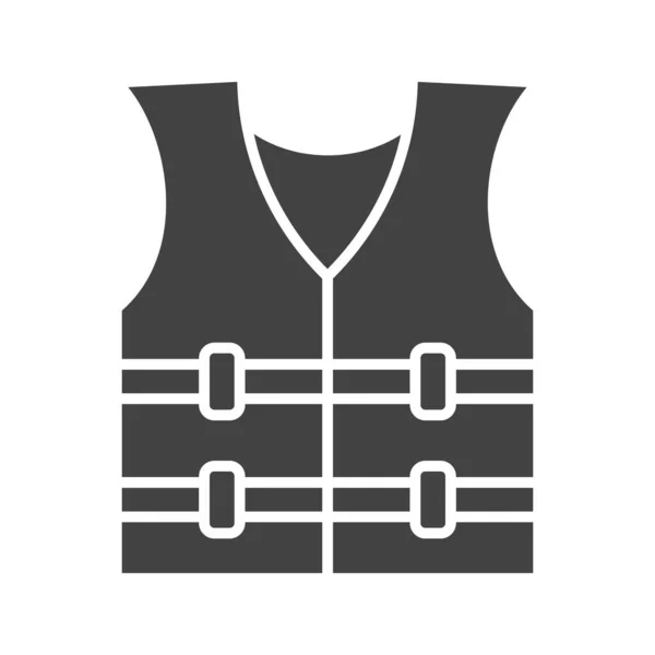 Obrázek Vektoru Ikony Protector Vest Vhodné Pro Mobilní Aplikace Tisková — Stockový vektor