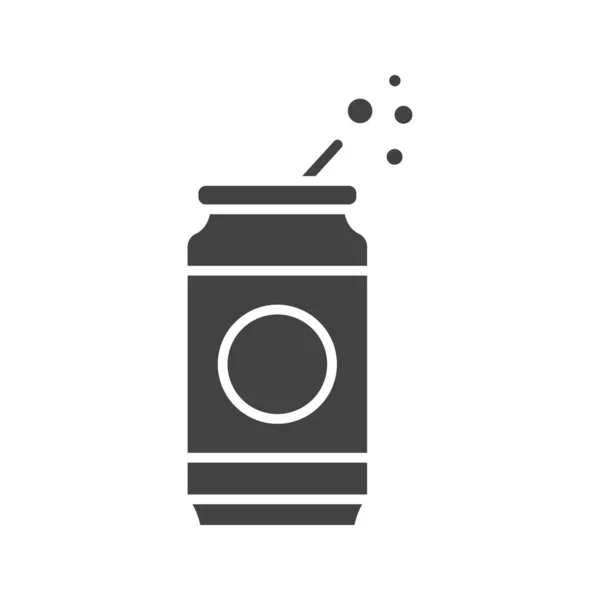 Векторное Изображение Иконки Соды Подходит Мобильных Приложений Веб Приложений Печатных — стоковый вектор