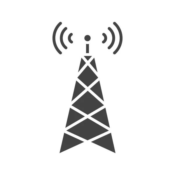 Telekommunikation Ikon Vektor Bild Lämplig För Mobil Applikation Webbapplikation Och — Stock vektor