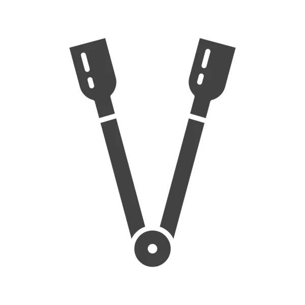 Zangen Symbolvektorbild Geeignet Für Mobile Applikationen Und Printmedien — Stockvektor