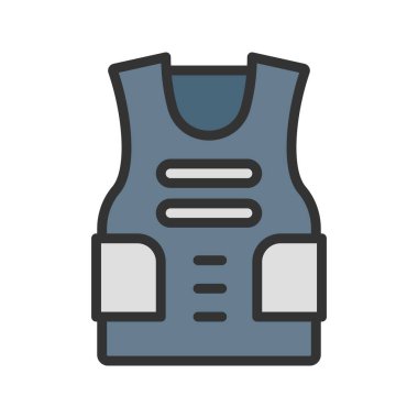 Zırh ikonu vektör görüntüsü. Mobil uygulama web uygulaması ve yazdırma ortamı için uygundur.