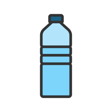 Şişe ikonu vektör görüntüsü. Mobil uygulama web uygulaması ve yazdırma ortamı için uygundur.