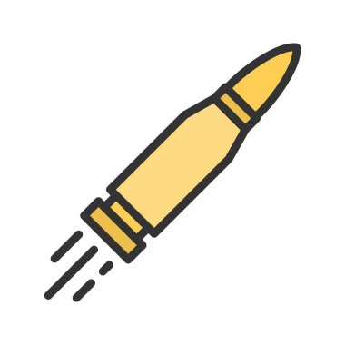 Kurşun ikonu vektör görüntüsü. Mobil uygulama web uygulaması ve yazdırma ortamı için uygundur.