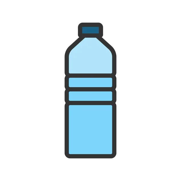 Immagine Vettoriale Icona Bottiglia Adatto Applicazioni Web Mobili Supporti Stampa — Vettoriale Stock