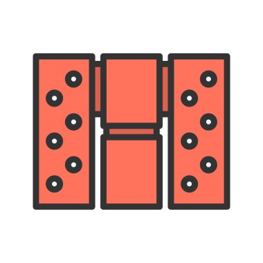 Giysi Dizini simgesi vektör görüntüsü. Mobil uygulama web uygulaması ve yazdırma ortamı için uygundur.