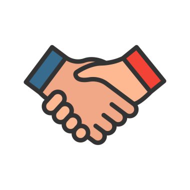 El sıkışma simgesi vektör görüntüsü. Mobil uygulama web uygulaması ve yazdırma ortamı için uygundur.