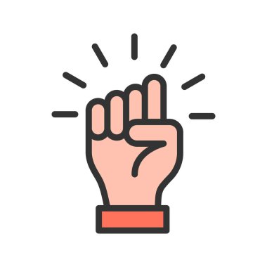 Motivasyon simgesi vektör görüntüsü. Mobil uygulama web uygulaması ve yazdırma ortamı için uygundur.