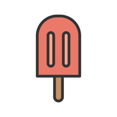 Buzlu şeker ikonu vektör görüntüsü. Mobil uygulama web uygulaması ve yazdırma ortamı için uygundur.