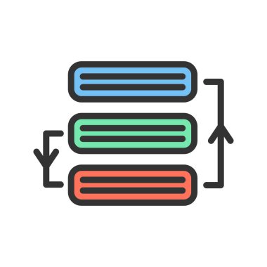 Simge vektör görüntüsüne öncelik ver. Mobil uygulama web uygulaması ve yazdırma ortamı için uygundur.