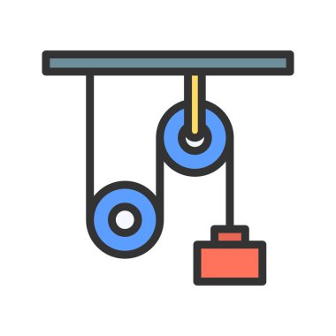 Makara ikonu vektör görüntüsü. Mobil uygulama web uygulaması ve yazdırma ortamı için uygundur.