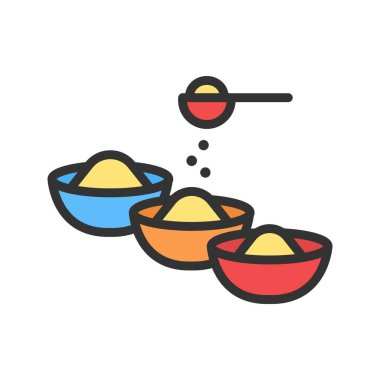 Baharat ikon vektör görüntüsü. Mobil uygulama web uygulaması ve yazdırma ortamı için uygundur.