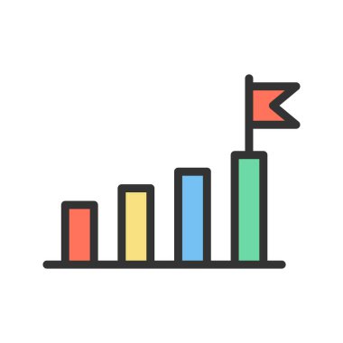 Başarı simgesi vektör görüntüsü. Mobil uygulama web uygulaması ve yazdırma ortamı için uygundur.