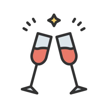 Tost simgesi vektör görüntüsü. Mobil uygulama web uygulaması ve yazdırma ortamı için uygundur.