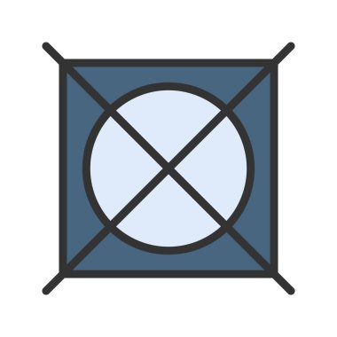 Kuru Tumble simge vektör görüntüsü. Mobil uygulama web uygulaması ve yazdırma ortamı için uygundur.