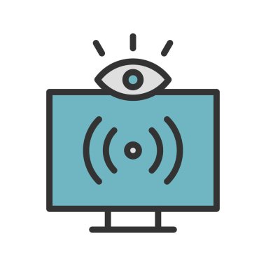 Simge vektör görüntüsünü görüntüler. Mobil uygulama web uygulaması ve yazdırma ortamı için uygundur.