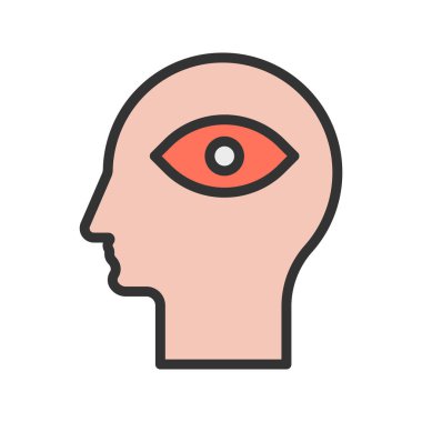 Görselleştirme simgesi vektör görüntüsü. Mobil uygulama web uygulaması ve yazdırma ortamı için uygundur.