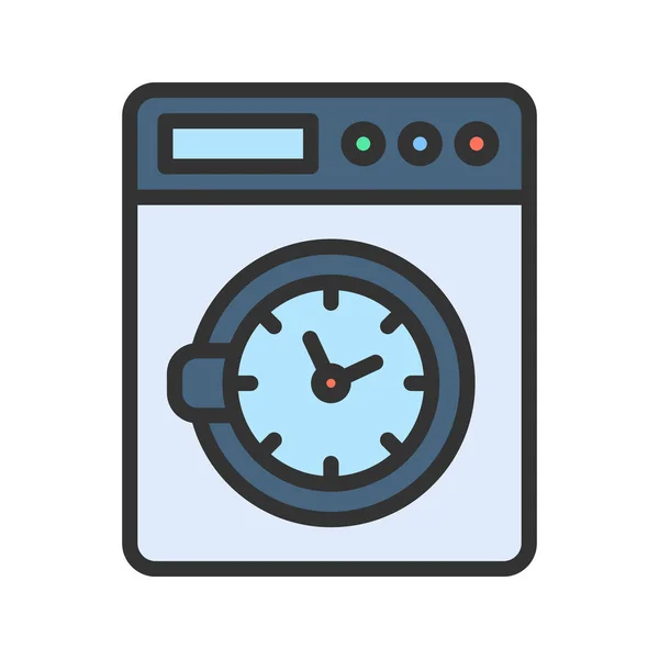 Timer Icon Vector Image Suitable Mobile Application Web Application Print — Stock Vector