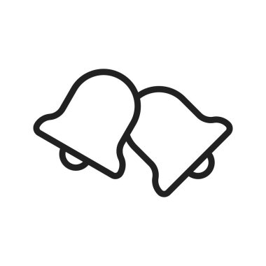 Bells Simgesi resmi. Mobil uygulama için uygun.