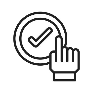 Simge simgesini işaretle. Mobil uygulama için uygun.