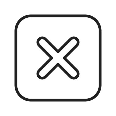 Kapalı İmza Simgesi resmi. Mobil uygulama için uygun.