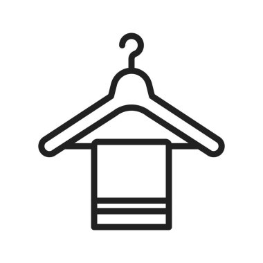 Kumaş Askısı Simgesi resmi. Mobil uygulama için uygun.