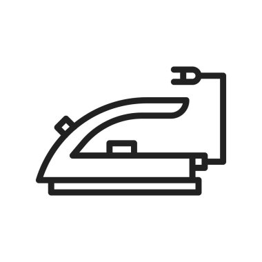 Kumaş Buharı Simgesi. Mobil uygulama için uygun.