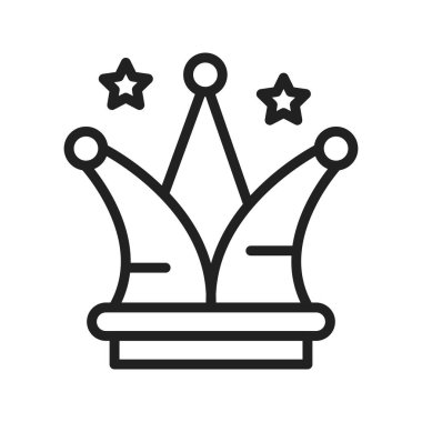 Palyaço Simgesi görüntüsü. Mobil uygulama için uygun.