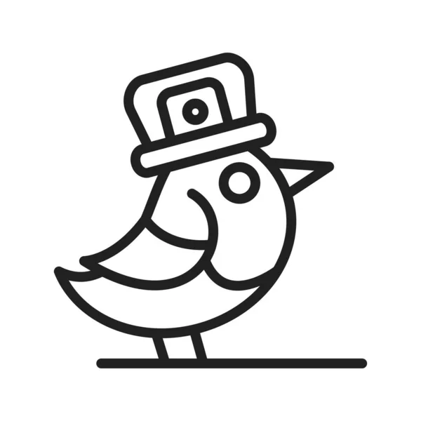 Obrázek Ptačí Ikony Vhodné Pro Mobilní Aplikace — Stockový vektor