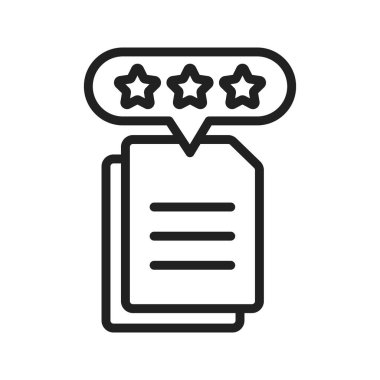 Belge Gözden Geçir Simgesi resmi. Mobil uygulama için uygun.