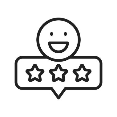 İyi İnceleme Simgesi görüntüsü. Mobil uygulama için uygun.